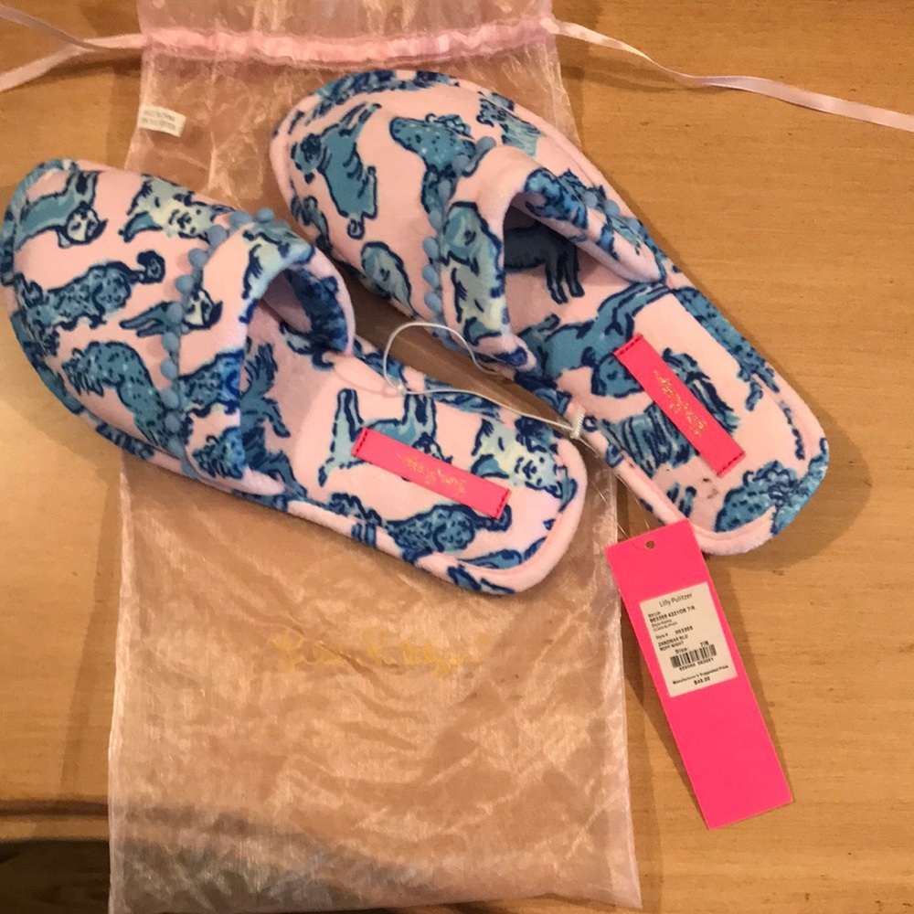 🌺 LILY PULITZER🌺 SLIPPERS!•Brand NEW!•7/8